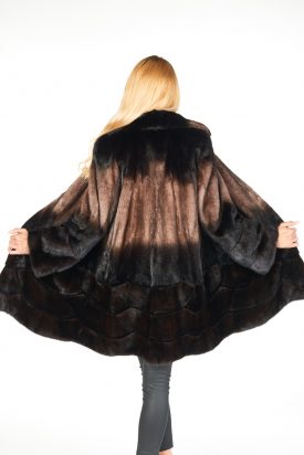 norki cieniowany brąz